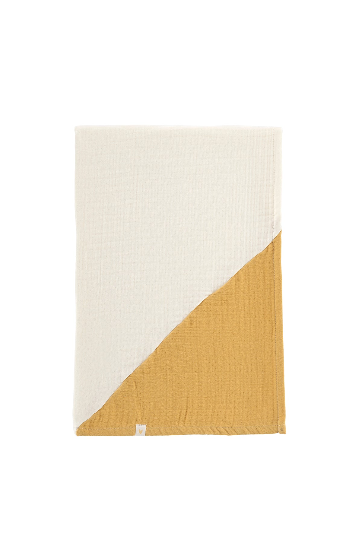 İRYA-Joy Of Colors Organik Pamuk 4 Katlı Müslin Örtü Hardal 100X100-Müslin Örtü-3-roqelvaxirum.shop