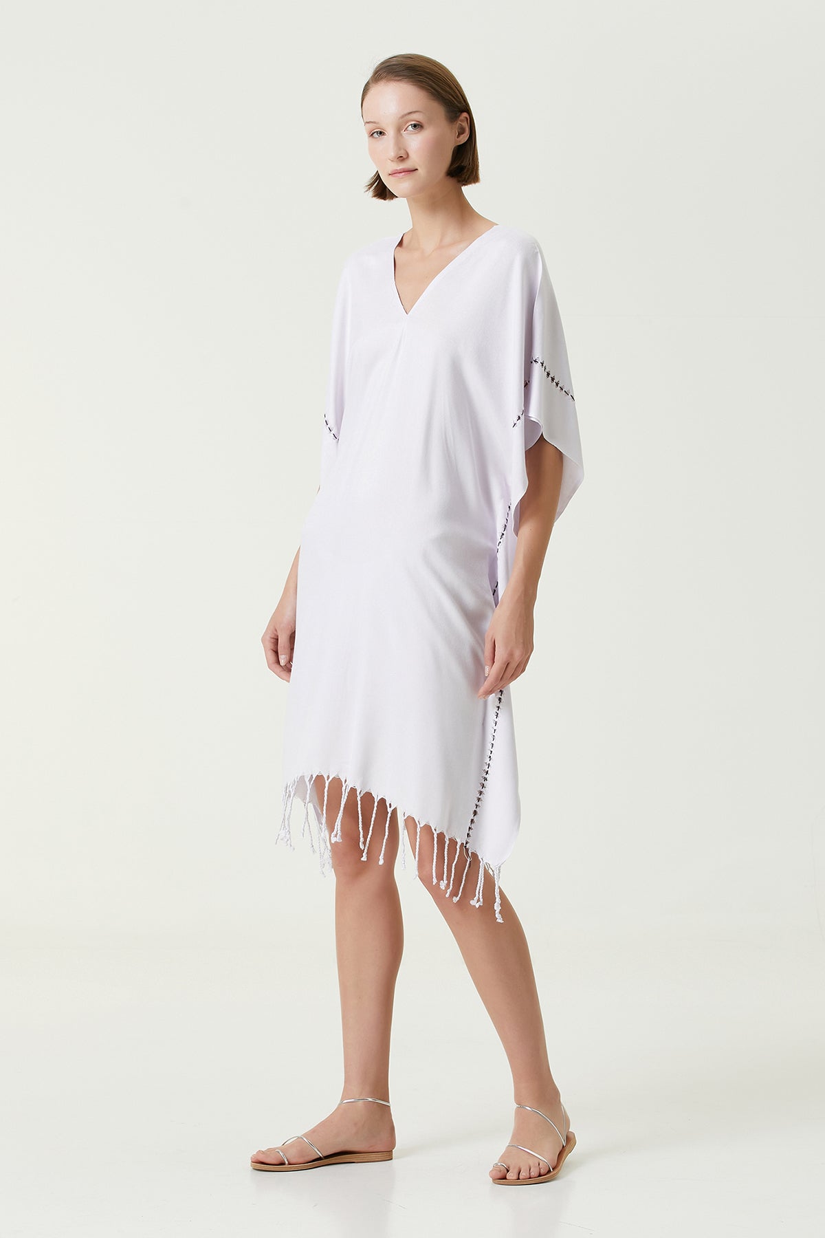 İRYA-Layla V Yaka Elbise Lila-Elbise-3-roqelvaxirum.shop