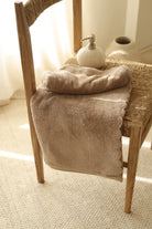 İRYA-Lindy Bambu Banyo Havlusu 70X140 Cm Bej-Havlu & Havlu Setleri-1-roqelvaxirum.shop
