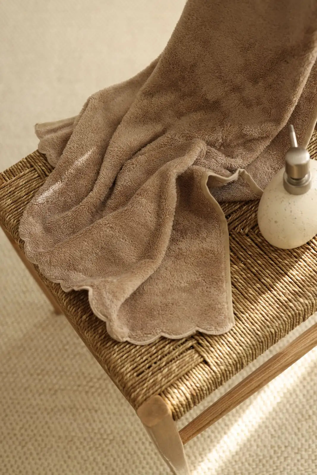 İRYA-Lindy Bambu Banyo Havlusu 70X140 Cm Bej-Havlu & Havlu Setleri-2-roqelvaxirum.shop
