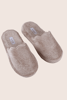 İRYA-Lindy Bambu Kalın Tabanlı Havlu Terlik Bej-Sandalet & Terlik-3-roqelvaxirum.shop