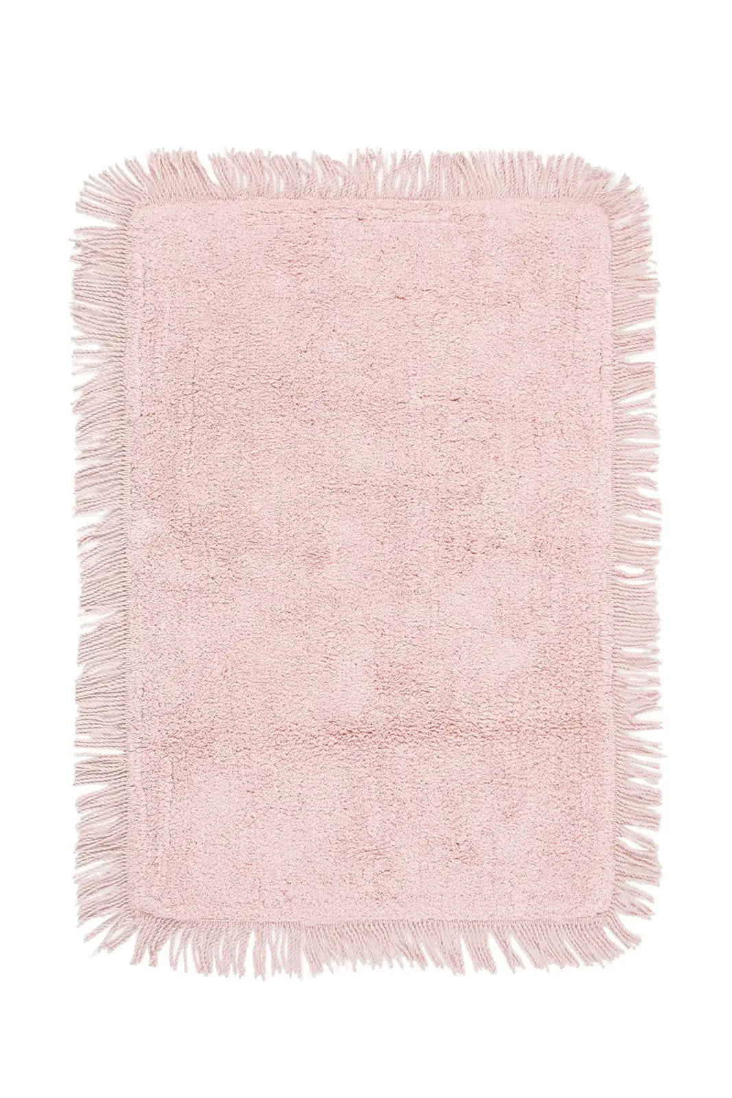İRYA-Loris Tekli Banyo Paspası %100 Pamuk 70X110 Pembe-Paspas-2-roqelvaxirum.shop