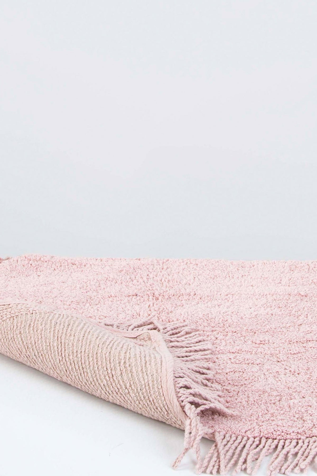 İRYA-Loris Tekli Banyo Paspası %100 Pamuk 70X110 Pembe-Paspas-3-roqelvaxirum.shop