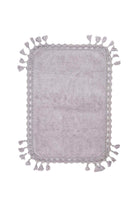 İRYA-Lorna Tekli Banyo Paspası %100 Pamuk 70X110 Lila-Paspas-2-roqelvaxirum.shop