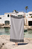 İRYA-Mia Peştamal 90X170 Antrasit-Havlu & Havlu Setleri-1-roqelvaxirum.shop