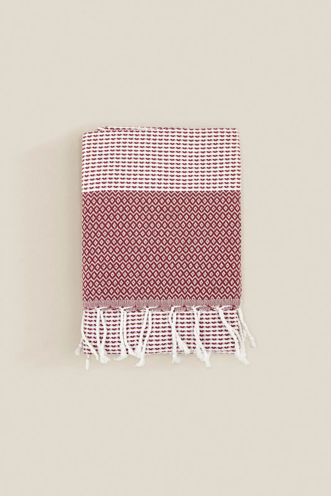 İRYA-Mia Peştamal 90X170 Kırmızı-Havlu & Havlu Setleri-3-roqelvaxirum.shop