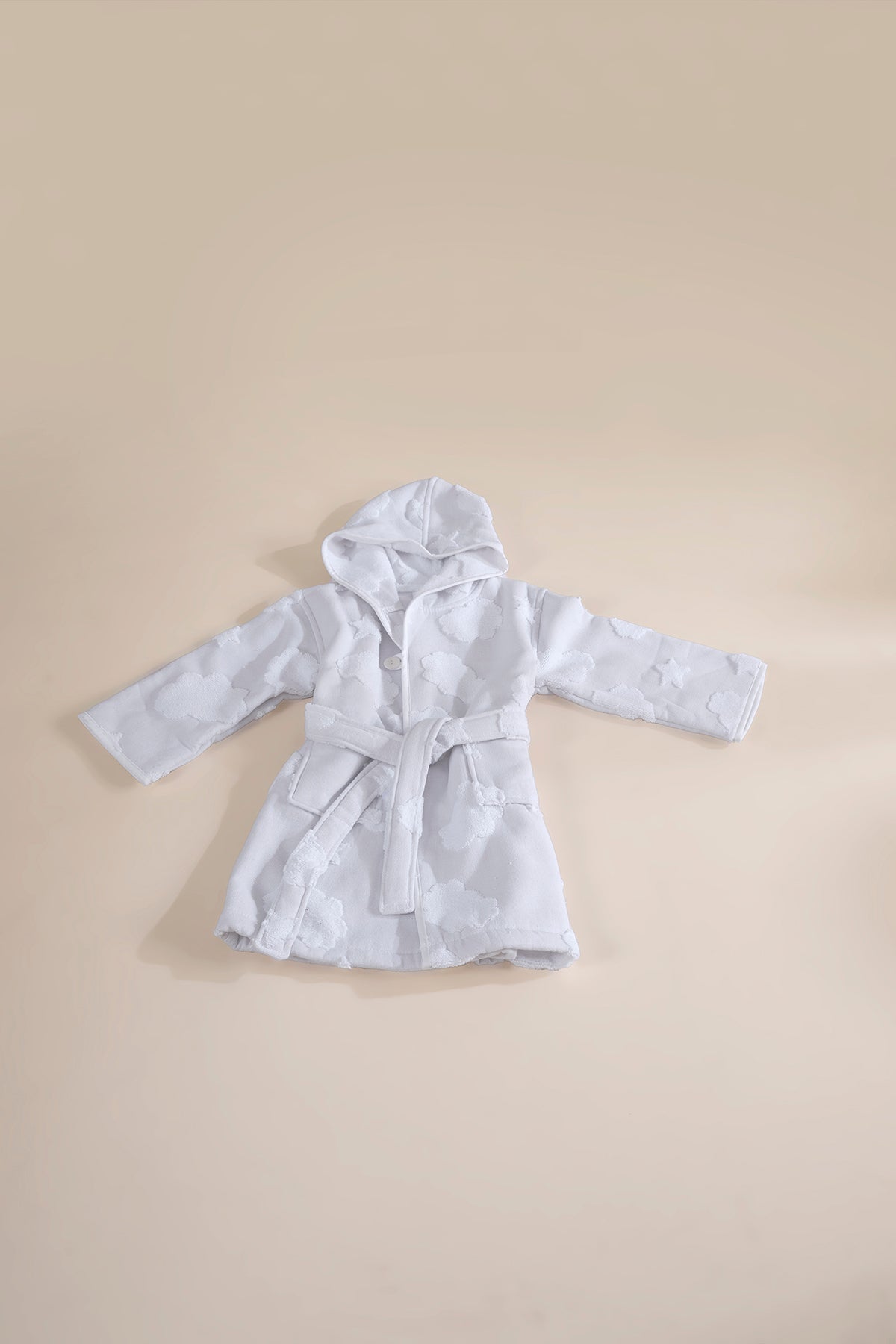 İRYA-My Cloudy Sky Çocuk Bornoz Gri-Bornoz-2-roqelvaxirum.shop
