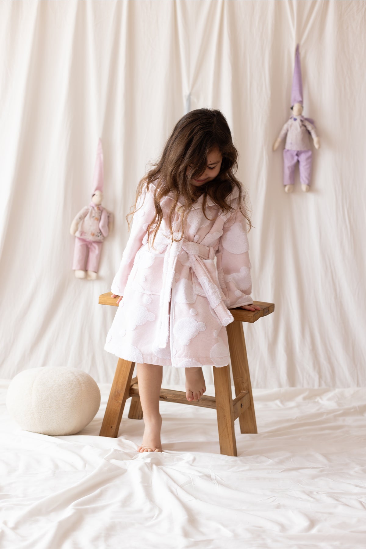 İRYA-My Little Bear Çocuk Bornoz Pembe-Bornoz-2-roqelvaxirum.shop