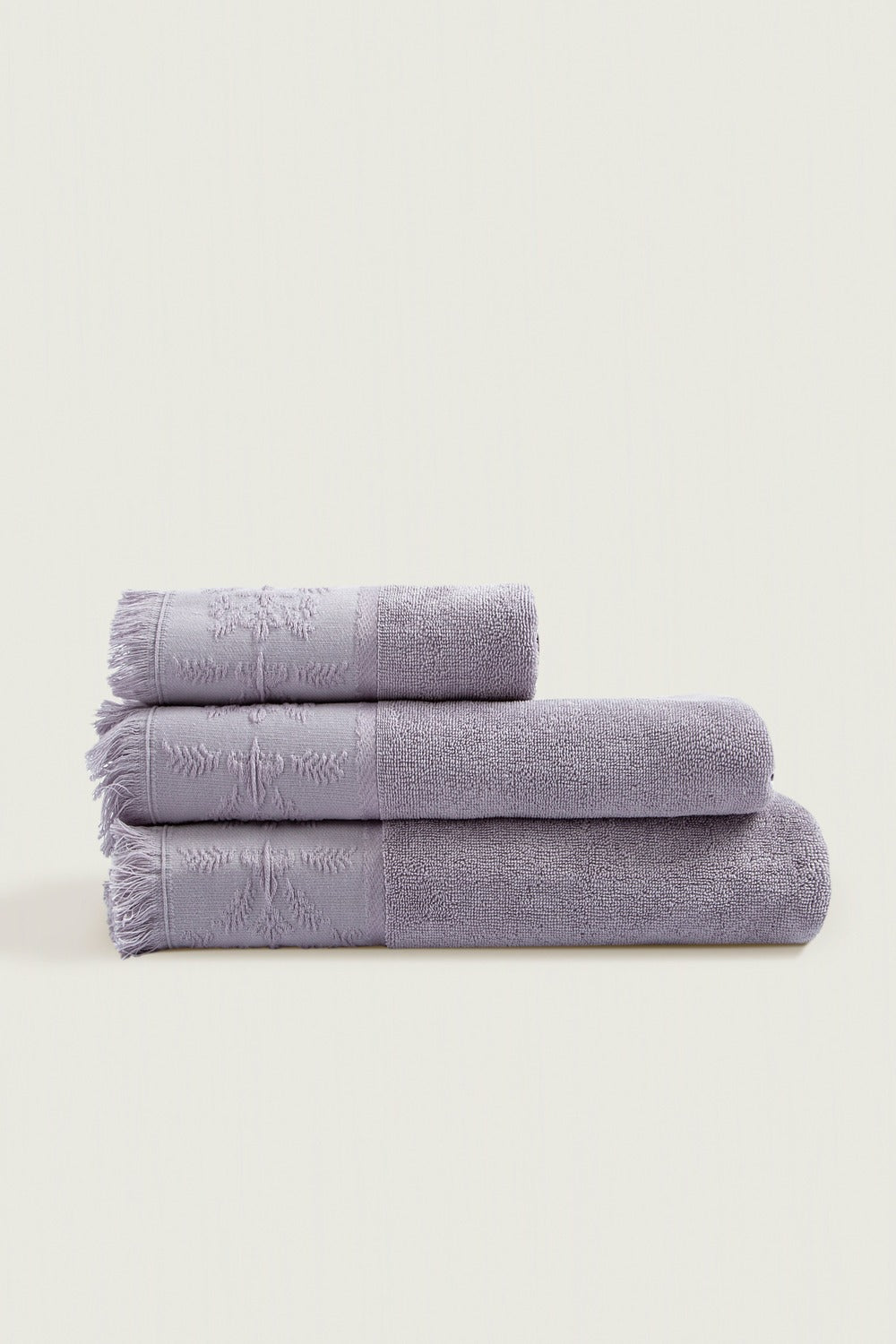 İRYA-Nera Banyo Havlusu 70X140 Cm Lila-Havlu & Havlu Setleri-5-roqelvaxirum.shop