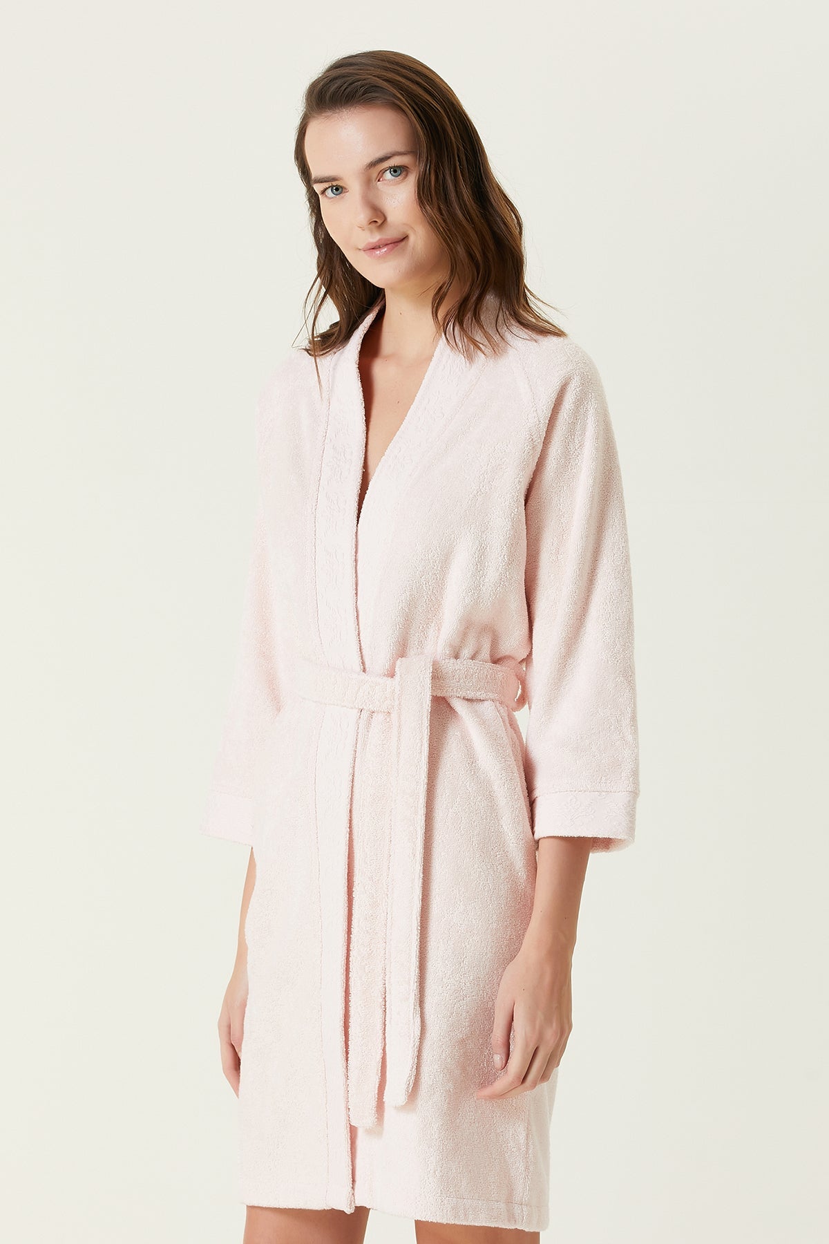 İRYA-Nera Kadın Bornoz Pembe-Bornoz-2-roqelvaxirum.shop