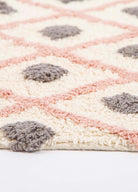 İRYA-Neveda Tekli Banyo Paspası %100 Pamuk 60X90 Pembe-Paspas-5-roqelvaxirum.shop
