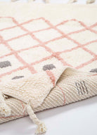 İRYA-Neveda Tekli Banyo Paspası %100 Pamuk 60X90 Pembe-Paspas-7-roqelvaxirum.shop