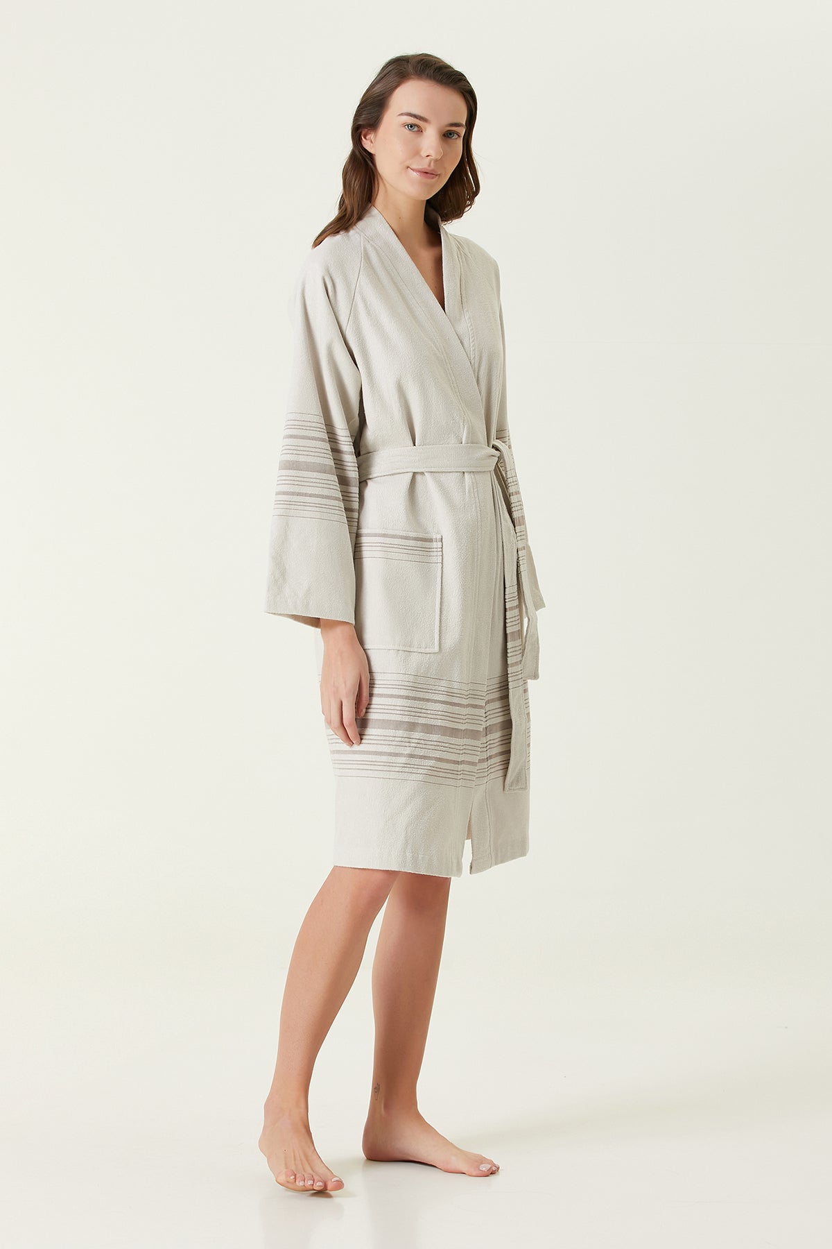 İRYA-New Derin Spa Kadın Bornoz Bej-Bornoz-2-roqelvaxirum.shop