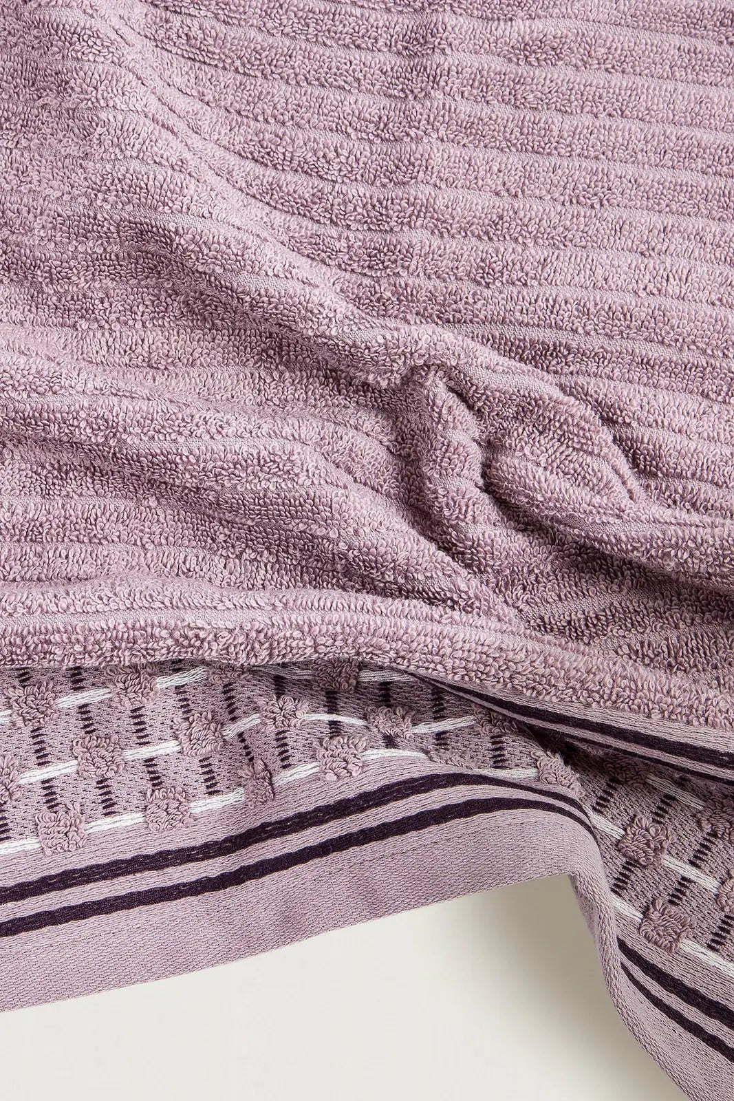 İRYA-Olwen Banyo Havlusu 70X140 Cm Lila-Havlu & Havlu Setleri-2-roqelvaxirum.shop