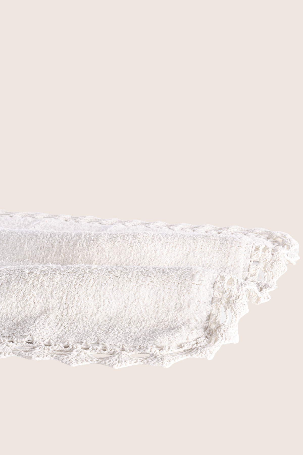 İRYA-Rona Tekli Banyo Paspası Ekru %100 Pamuk 70X110-Paspas-5-roqelvaxirum.shop