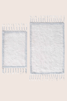 İRYA-Root 2’Li Takım Banyo Paspası %100 Pamuk 40X60+60X90 Cm Buz Mavi-Paspas-2-roqelvaxirum.shop