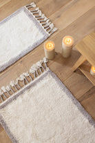 İRYA-Root 2’Li Takım Banyo Paspası Bambu 40X60+60X90 Cm Koyu Gri-Banyo Paspası-2-roqelvaxirum.shop