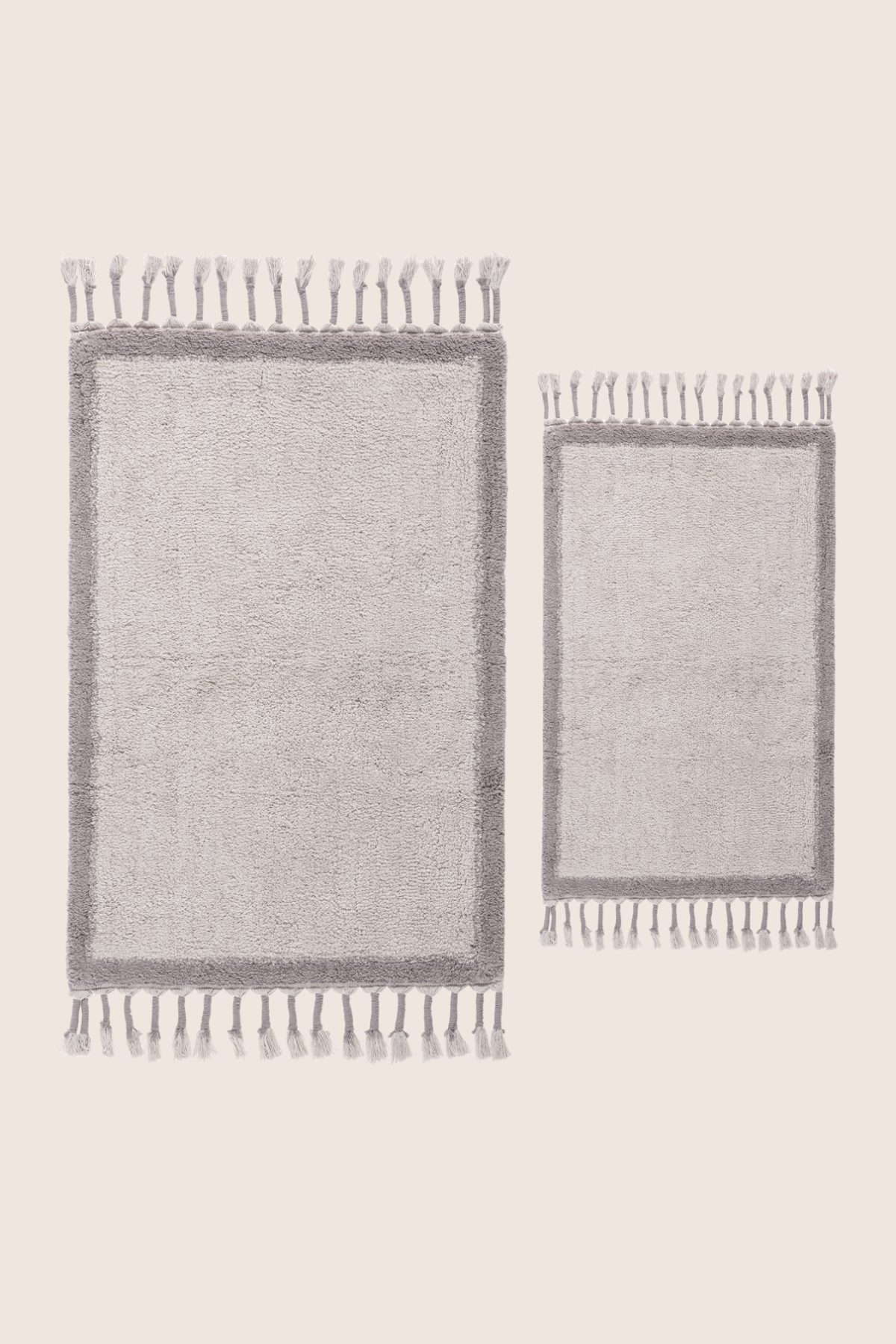 İRYA-Root 2’Li Takım Banyo Paspası Bambu 40X60+60X90 Cm Koyu Gri-Banyo Paspası-4-roqelvaxirum.shop