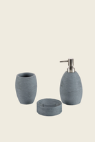 İRYA-Root 3 Parça Banyo Seti Gri-Banyo Düzenleyicileri-1-roqelvaxirum.shop