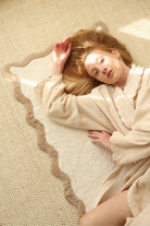 İRYA-Scallop Tekli Banyo Paspası Bambu 60X100 Bej-Paspas-4-roqelvaxirum.shop