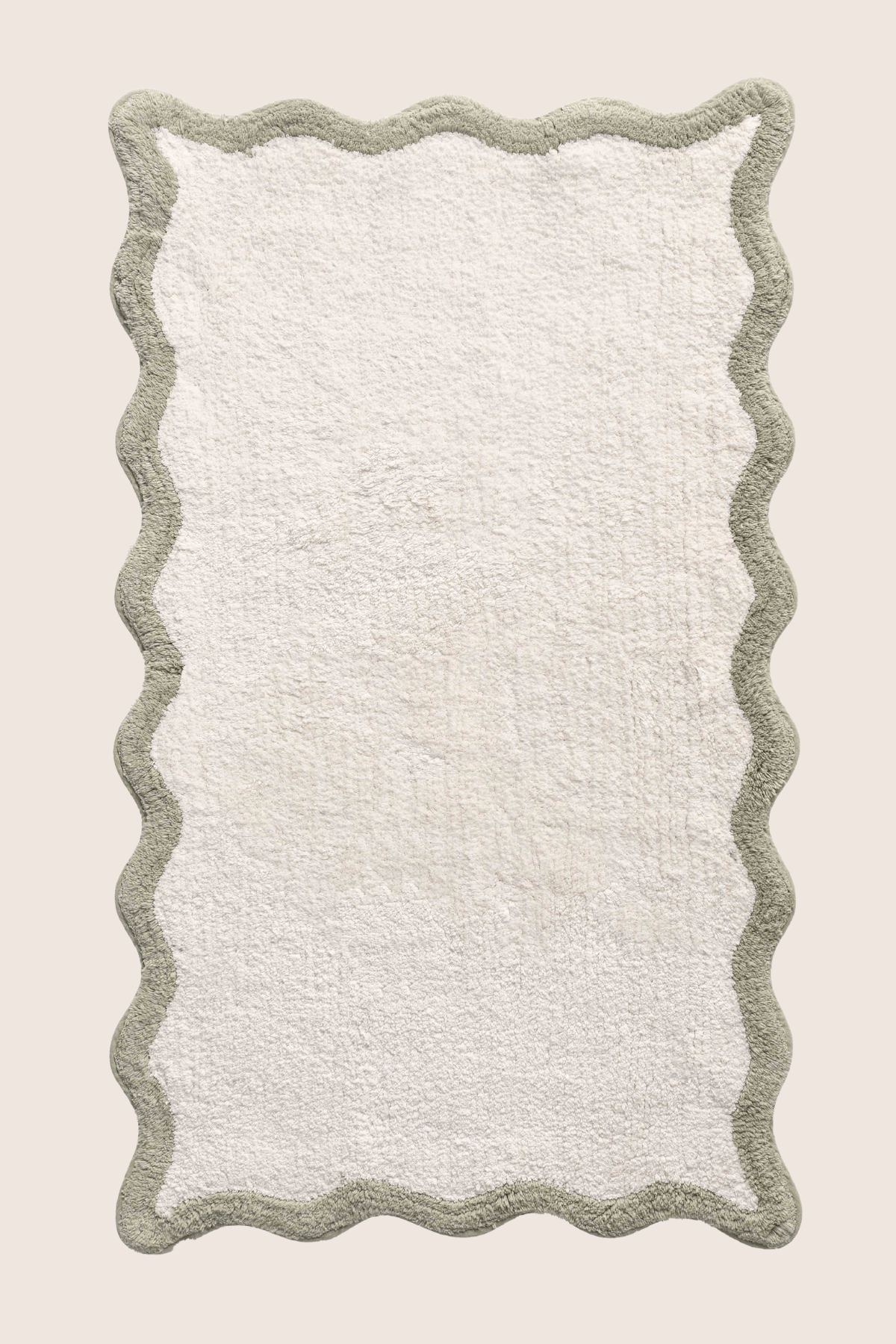 İRYA-Scallop Tekli Banyo Paspası Bambu 60X100 Yeşil-Paspas-4-roqelvaxirum.shop
