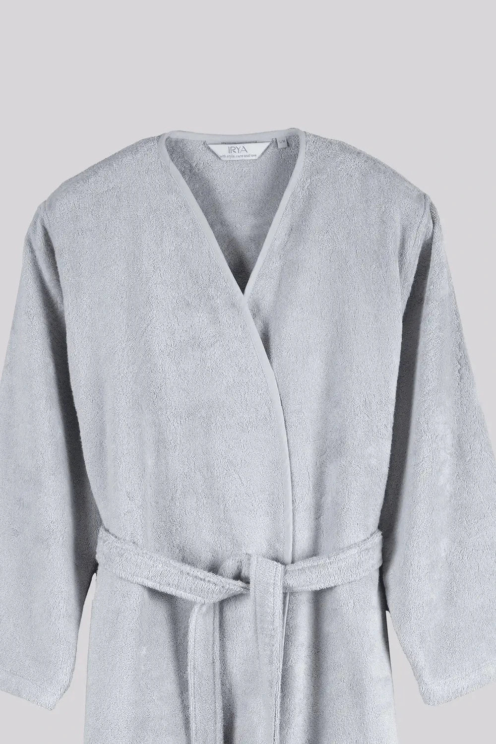 İRYA-Sedef Bambu Kadın Bornoz Gri-Bornoz-6-roqelvaxirum.shop
