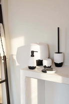 İRYA-Shadow 5 Parça Banyo Seti Siyah-Banyo Düzenleyicileri-1-roqelvaxirum.shop