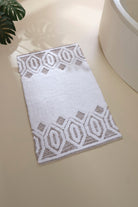 İRYA-Sherry Tekli Banyo Paspası %100 Pamuk 70X110 Bej-Paspas-1-roqelvaxirum.shop
