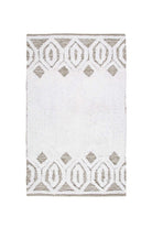 İRYA-Sherry Tekli Banyo Paspası %100 Pamuk 70X110 Bej-Paspas-2-roqelvaxirum.shop