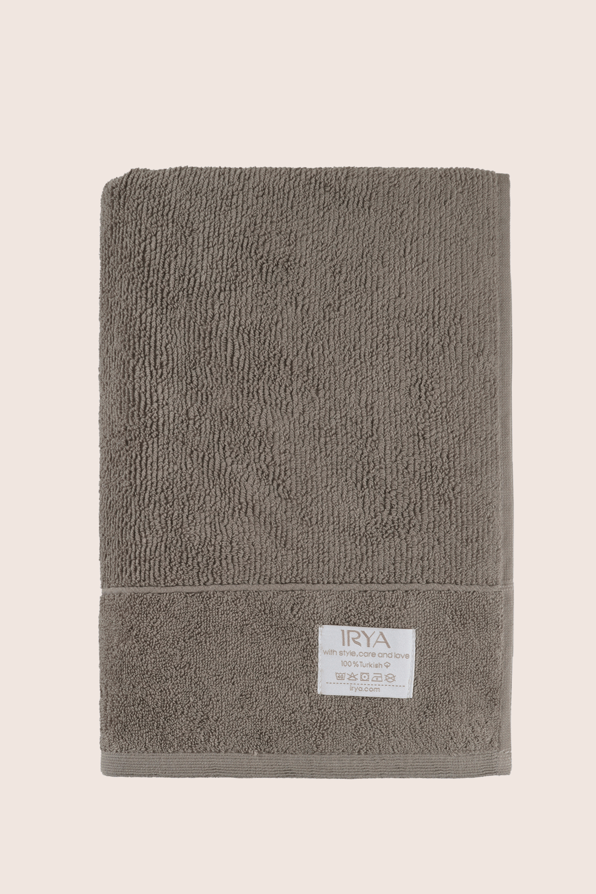 İRYA-Solena Banyo Havlusu 70X140Cm Gri-Havlu & Havlu Setleri-5-roqelvaxirum.shop