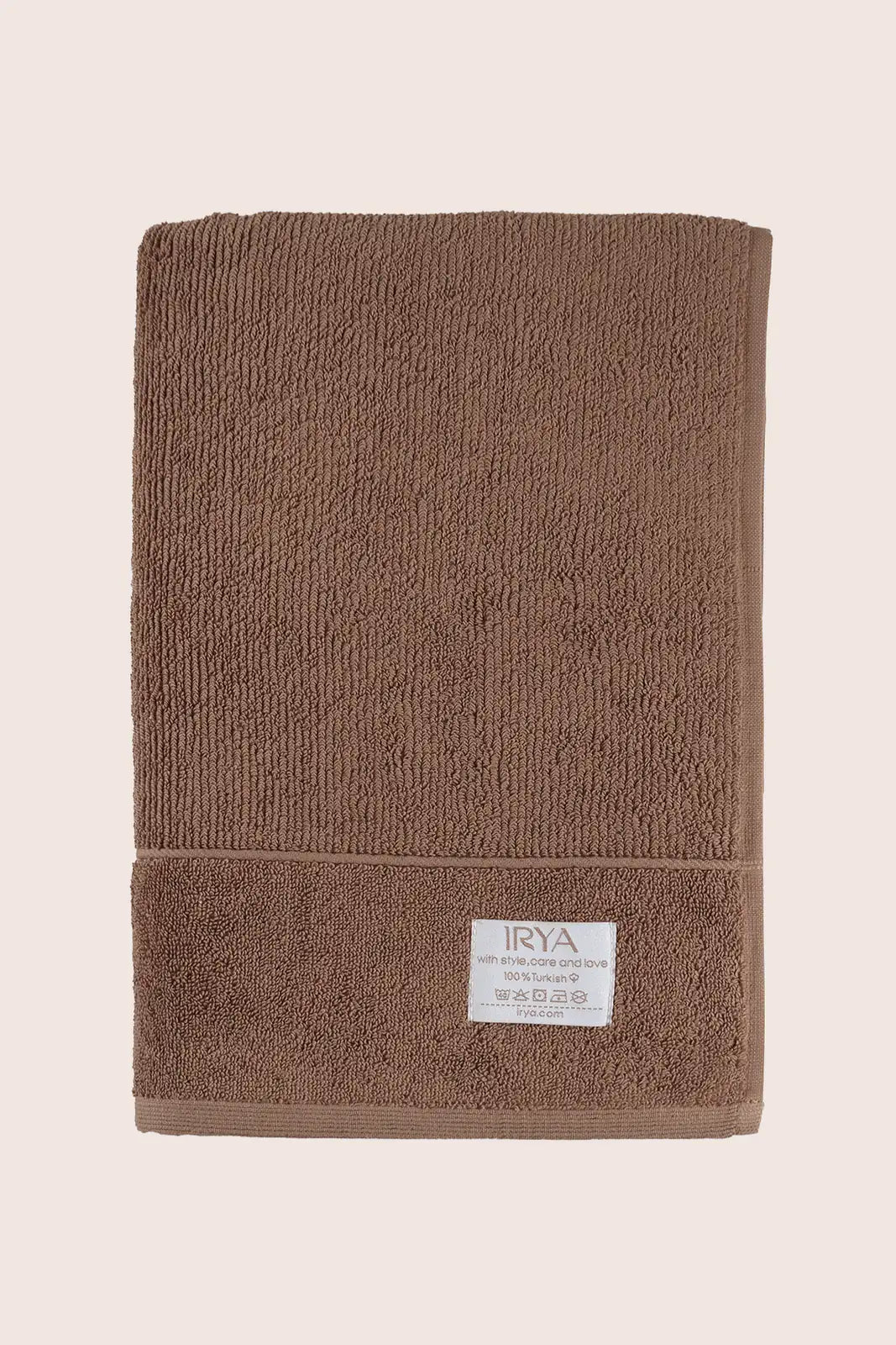İRYA-Solena El Havlusu 50X100Cm Kahve-Havlu & Havlu Setleri-5-roqelvaxirum.shop