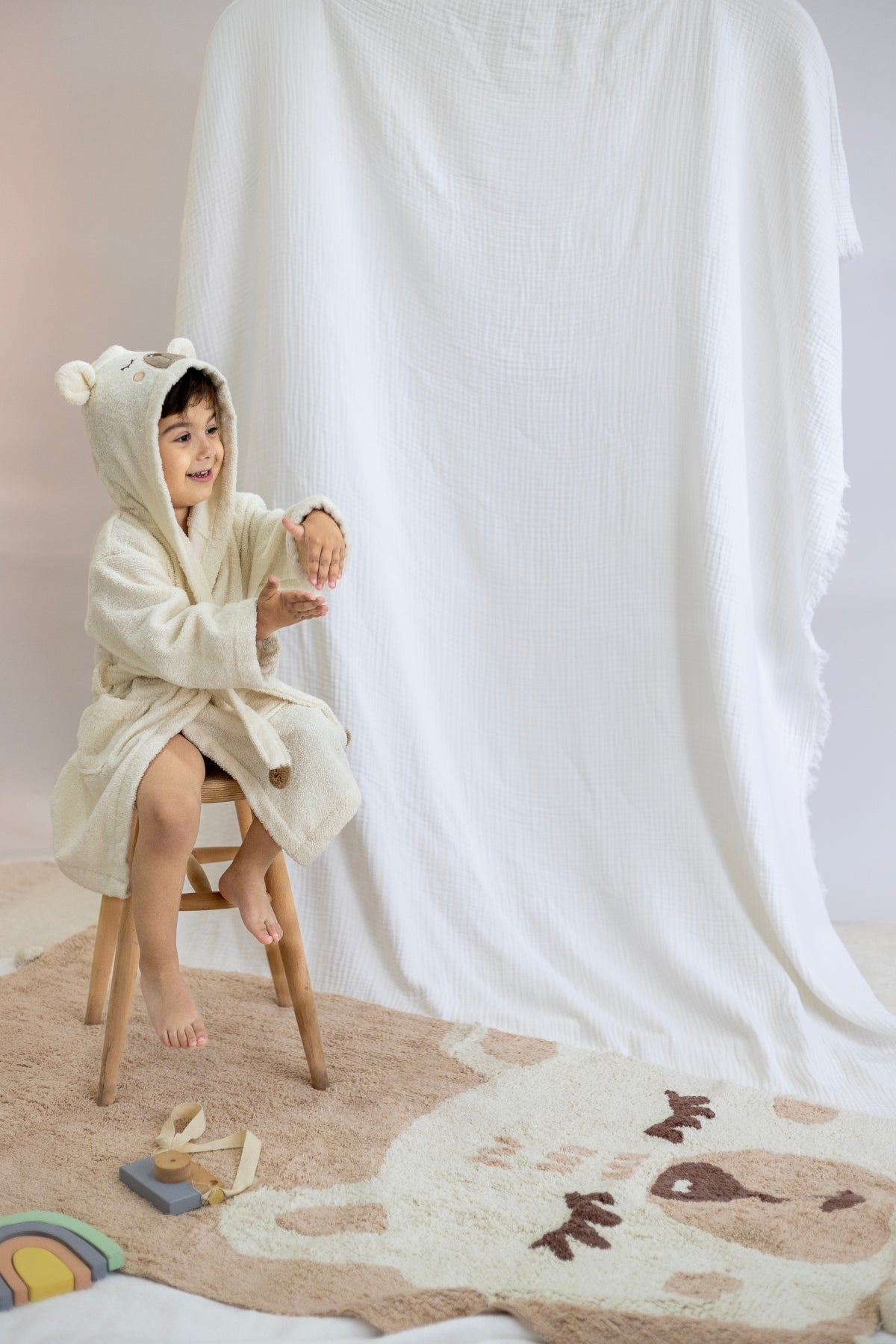 İRYA-Teddy Çocuk Bornoz-Bornoz-3-roqelvaxirum.shop