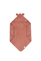 İRYA-Tiny Bear Organik Pamuk Bebek Kundak Kiremit 75X75-Kundak-3-roqelvaxirum.shop