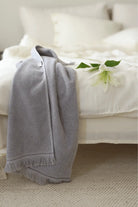 İRYA-Travertine %100 Pamuk Yüz Havlusu 50X90 Gri-Havlu & Havlu Setleri-9-roqelvaxirum.shop