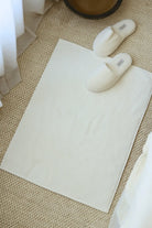 İRYA-Velluna Tekli Havlu Banyo Paspası 50X80 Cm Ekru-Paspas-1-roqelvaxirum.shop