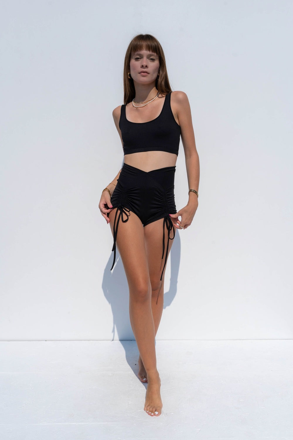 Iamlovein-Black' Dune Shorts-Şort-2-roqelvaxirum.shop