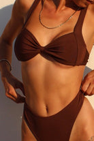 Iamlovein-Coffee Bean' Mum Bikini Top-Bikini & Mayo-2-roqelvaxirum.shop
