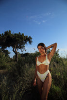 Iamlovein-Gingham' Full Coverage Bikini Bottom-Bikini Altı-1-roqelvaxirum.shop
