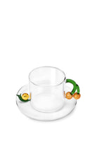 Ichendorf Milano-Salyangoz Figürlü Borosilikat Cam Çay Fincanı-Çay Fincanı-1-roqelvaxirum.shop