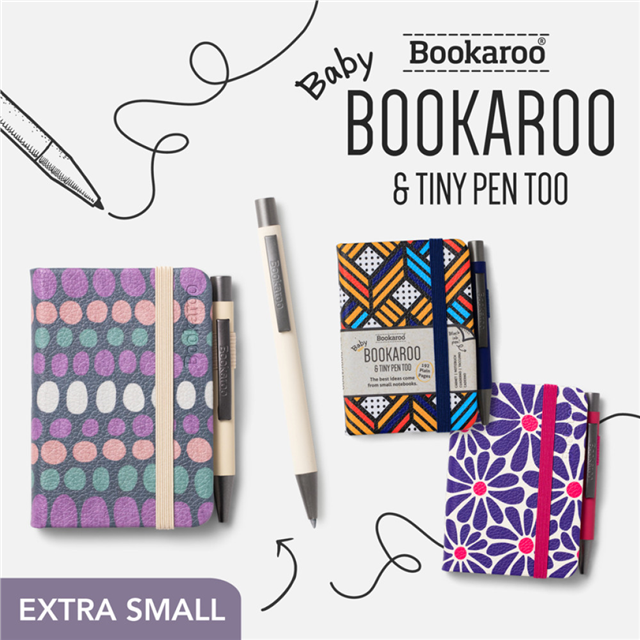 If Bookaroo A7 Gece Mavisi Koyu Kırmızı Defter+Kalem Aztek 38210