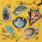 If Eclectionery Pencil Case Puffer Fish Kalemlik 38808