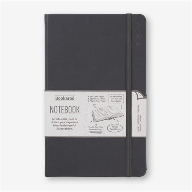 If-If Bookaroo A5 Journal çizgili Defter Black-Defter-1-roqelvaxirum.shop