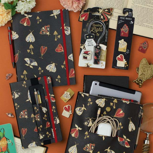 If-If Bookaroo A5 Notebook Journal çizgili Defter Moths-Çizgili-4-roqelvaxirum.shop