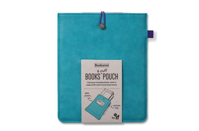 If-If Bookaroo Books & Stuff Pouch Kitap&Defter Kılıfı Turquoise-Defter-1-roqelvaxirum.shop