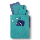 If-If Bookaroo Books & Stuff Pouch Kitap&Defter Kılıfı Turquoise-Defter-3-roqelvaxirum.shop