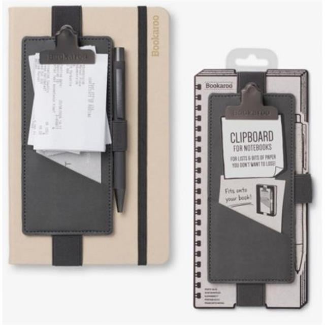 If-İf Bookaroo Clipboard Klipsli Kitap Ayracı Charcoal Gri-Kitap Ayracı-5-roqelvaxirum.shop