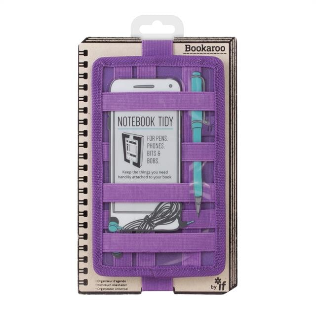 If-If Bookaroo Notebook Tidy Defter üzeri Düzenleyici Purple-Defter-1-roqelvaxirum.shop