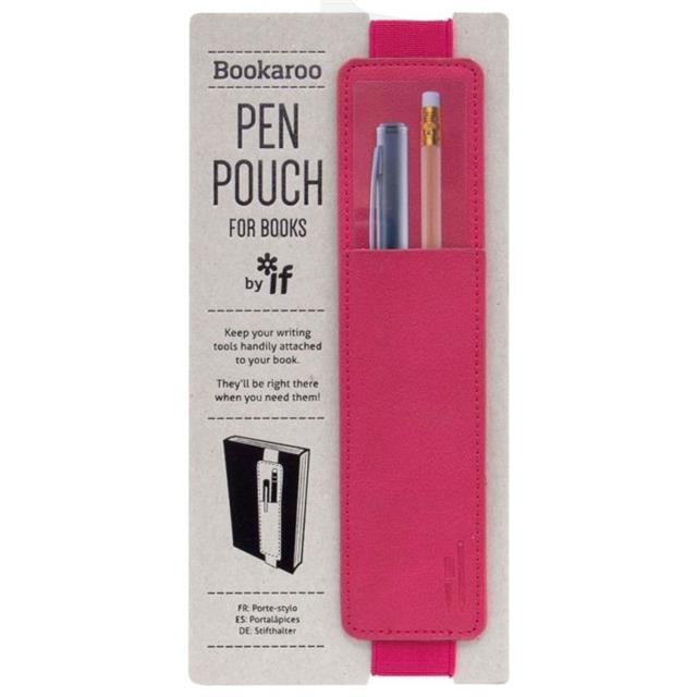 If-İf Bookaroo Pen Pouch Defter üstü Kalemlik Pink Pembe-Kitap Ayracı-1-roqelvaxirum.shop