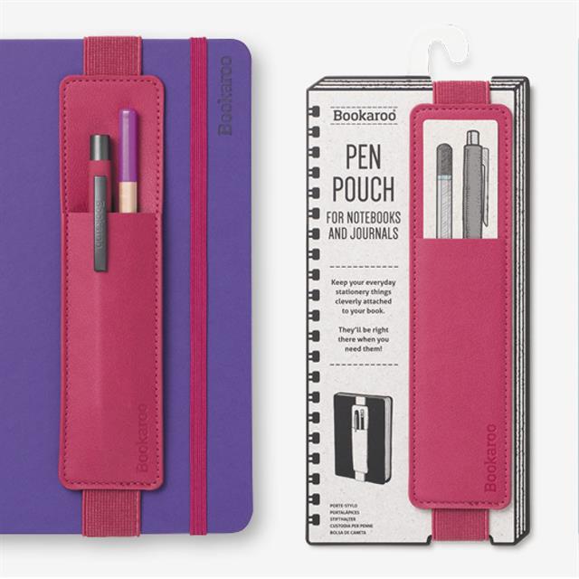 If-İf Bookaroo Pen Pouch Defter üstü Kalemlik Pink Pembe-Kitap Ayracı-5-roqelvaxirum.shop