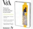 If-If Bookaroo Pen Pouch Sarı çiçekli Lastikli Kalemlik-Kitap Ayracı-3-roqelvaxirum.shop
